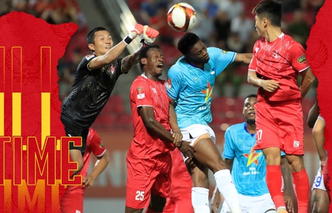 CLB Hà Tĩnh đua trụ hạng với Hoàng Anh Gia Lai sau vòng 21 V-League- Ảnh 1. CLB Hà Tĩnh thua 3 trong 5 trận gần nhất - Ảnh: HLHT