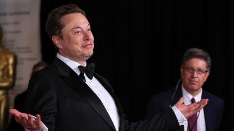 Tỉ phú Elon Musk thông báo chế tạo siêu máy tính lớn nhất thế giới- Ảnh 1. Tỉ phú Elon Musk - Ảnh: GETTY