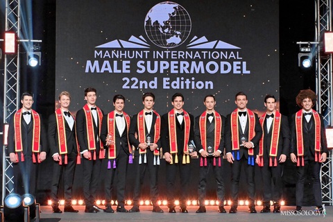 Top 10 Manhunt International 2024 - Ảnh: Missosology Top 10 Manhunt International 2024 - Ảnh: Missosology