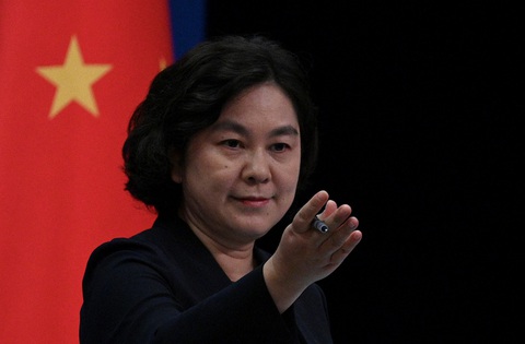Bà Hoa Xuân Oánh được đánh giá là có những phát ngôn có cá tính trong thời gian làm người phát ngôn Bộ Ngoại giao Trung Quốc - Ảnh: AFP Bà Hoa Xuân Oánh được đánh giá là có những phát ngôn có cá tính trong thời gian làm người phát ngôn Bộ Ngoại giao Trung Quốc - Ảnh: AFP