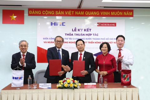 Agribank bắt tay HFIC đẩy mạnh cho vay hợp vốn- Ảnh 1. Agribank bắt tay HFIC đẩy mạnh cho vay hợp vốn - Ảnh: Agribank