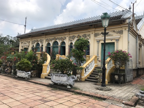 Ngôi nhà cổ Bình Thủy danh tiếng Nam kỳ - Ảnh: HỒNG HẠNH Ngôi nhà cổ Bình Thủy danh tiếng Nam Kỳ - Ảnh: HỒNG HẠNH