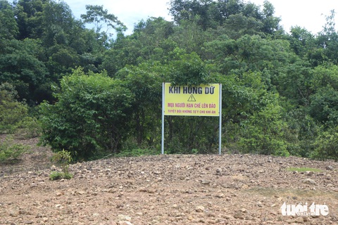 Ông Nguyễn Việt Hùng - trưởng phòng khoa học và hợp tác quốc tế (Vườn quốc gia Vũ Quang) - cho biết quá trình khảo sát nhận thấy 