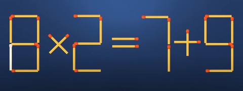Thử tài IQ: Di chuyển một que diêm để 5x5=5-5 thành phép tính đúng- Ảnh 6.