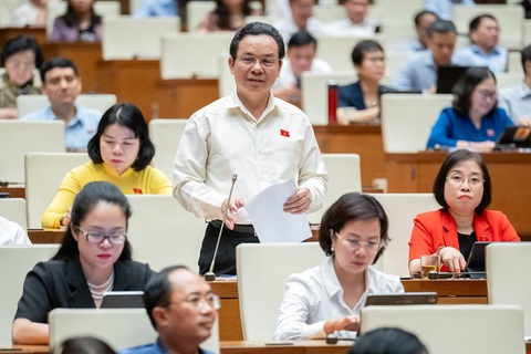 Lo người dân 5 quận nội thành Hà Nội gặp khó vì 'bảo tồn nội đô'- Ảnh 1. Đại biểu Hoàng Văn Cường - Ảnh: VGP