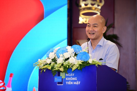 Họp báo công bố chuỗi sự kiện 'Ngày không tiền mặt' 2024- Ảnh 5. Ông Nguyễn Nguyên Phương - phó giám đốc Sở Công thương TP.HCM - phát biểu tại họp báo - Ảnh: QUANG ĐỊNH