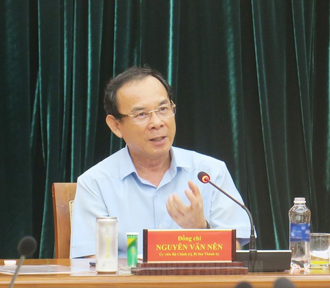 Ông Nguyễn Văn Nên làm trưởng Tiểu ban Văn kiện Đại hội đại biểu Đảng bộ TP.HCM lần thứ XII- Ảnh 1. Bí thư Thành ủy TP.HCM Nguyễn Văn Nên - Ảnh: THÀNH ỦY TP.HCM