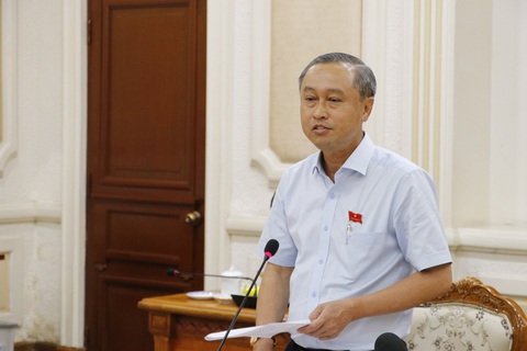 TP.HCM thiếu trầm trọng nhân lực và cơ sở hạ tầng y tế, giáo dục- Ảnh 3. Phó chủ tịch HĐND TP.HCM Huỳnh Thanh Nhân kết luận buổi giám sát - Ảnh: T.H.