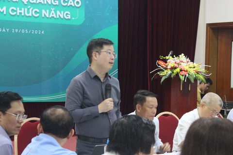 Thứ trưởng Bộ Thông tin và Truyền thông Nguyễn Thanh Lâm chia sẻ tại tọa đàm - Ảnh: D.LIỄU Thứ trưởng Bộ Thông tin và Truyền thông Nguyễn Thanh Lâm chia sẻ tại tọa đàm - Ảnh: D.LIỄU