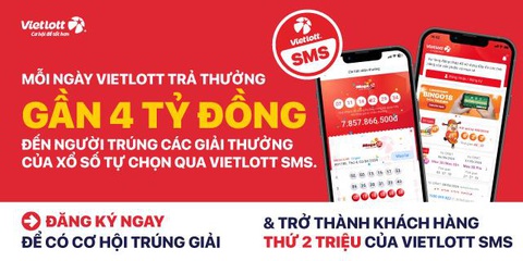 Gần 4 tỉ đồng được trả thưởng qua Vietlott SMS mỗi ngày- Ảnh 4. Gần 4 tỉ đồng được trả thưởng qua Vietlott SMS mỗi ngày- Ảnh 4.