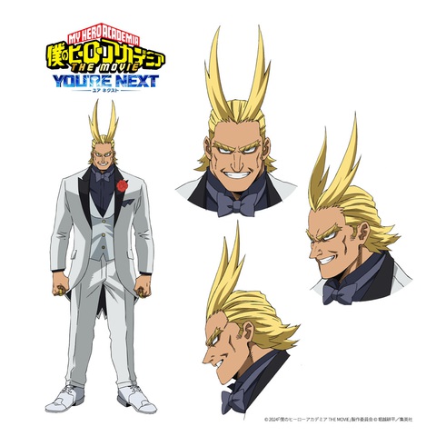 Anime My Hero Academia: You're Next tiết lộ nhân vật Dark Might- Ảnh 3. Tạo hình nhân vật Dark Might.
