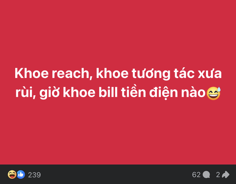 Rộ trend 'khoe bill tiền điện tháng này' - bạn đã 'đu' chưa?- Ảnh 2. Với dân marketing,