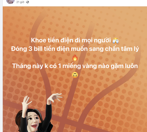 Rộ 'trend' khoe hóa đơn tiền điện tháng 4- Ảnh 3. Lướt mạng xã hội 2 ngày nay, đâu đâu cũng thấy... tiền điện - Ảnh chụp màn hình