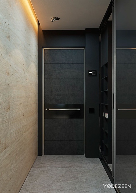 Độc đáo căn hộ studio nhỏ mà... không nhỏ- Ảnh 18. Hệ thống tủ kệ được thiết kế