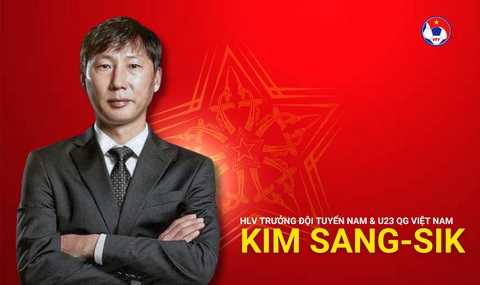 HLV Kim Sang Sik chính thức được bổ nhiệm dẫn dắt đội tuyển Việt Nam và U23 Việt Nam - Ảnh: VFF HLV Kim Sang Sik chính thức được bổ nhiệm dẫn dắt đội tuyển Việt Nam và U23 Việt Nam - Ảnh: VFF