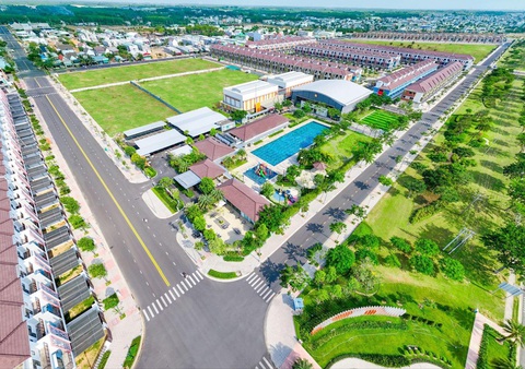 Ra mắt phân khu Thịnh Vượng tại Sun Casa Central Bình Dương- Ảnh 2. Toàn cảnh khu tiện ích The Sun Sports Center