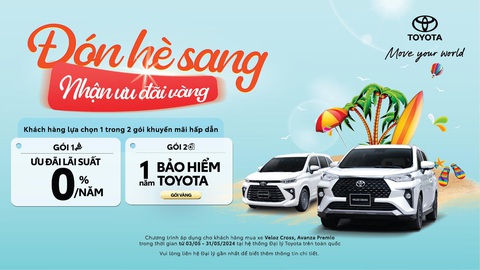 Khuyến mãi hấp dẫn khi mua Veloz Cross và Avanza Premio trong tháng 5- Ảnh 1. Khuyến mãi hấp dẫn khi mua Veloz Cross và Avanza Premio trong tháng 5- Ảnh 1.