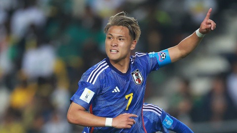 Chung kết U23 Nhật Bản - U23 Uzbekistan: Rất khó lường!- Ảnh 1. U23 Nhật Bản - đối thủ lớn nhất của U23 Uzbekistan kể từ đầu giải - Ảnh: AFP