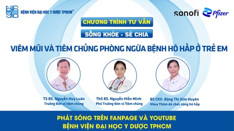 Chương trình tư vấn: viêm mũi và tiêm ngừa bệnh hô hấp ở trẻ em- Ảnh 1. Chương trình tư vấn: viêm mũi và tiêm ngừa bệnh hô hấp ở trẻ em- Ảnh 1.