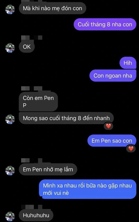 Nghỉ hè, cha mẹ vừa làm việc vừa trông con qua camera- Ảnh 2. Đoạn tin nhắn của một cậu bé về quê với mẹ khiến nhiều người xúc động - Ảnh: SONG KHUÊ