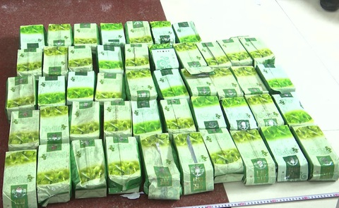 Bắt giữ 8 người vận chuyển 198kg ma túy từ Lào về Việt Nam- Ảnh 3. Số ma túy bị thu giữ - Ảnh: Bộ đội biên phòng cung cấp