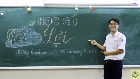 Học trò nghèo tự gây quỹ đi học, lan tỏa tinh thần 'Học có Lợi'- Ảnh 1. Trần Tiến Lợi tự xây dựng quỹ “Học có Lợi” để có tiền đi học và lan tỏa tinh thần ham học hỏi - Ảnh: NVCC