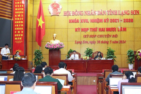 Toàn cảnh Kỳ họp thứ 25 (kỳ họp chuyên đề) HĐND tỉnh Lạng Sơn khoá XVII Toàn cảnh Kỳ họp thứ 25 (kỳ họp chuyên đề) HĐND tỉnh Lạng Sơn khóa XVII