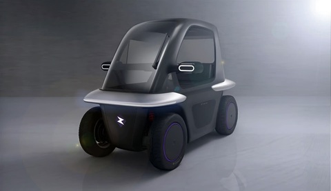 Ô tô điện mini ngắn hơn xe máy, đi được 160km/sạc- Ảnh 2. Ô tô điện mini ngắn hơn xe máy, đi được 160km/sạc- Ảnh 2.