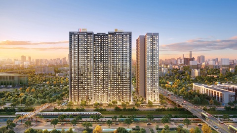 Xu hướng chọn trường học cho con trước khi chọn nhà- Ảnh 2. Phối cảnh phân khu The Sola Park - Imperia Smart City giai đoạn 2