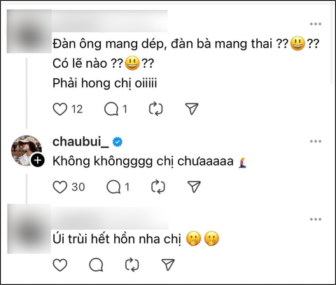 Cô cũng đã nhanh chóng lên tiếng về nghi vấn mang thai. Cô cũng đã nhanh chóng lên tiếng về nghi vấn mang thai.