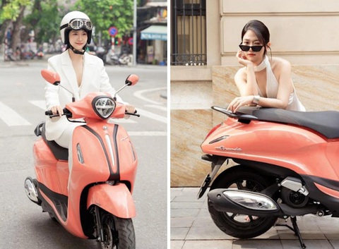 Lê Bống lột xác thành quý cô sau vai diễn trên VTV- Ảnh 3. Yamaha Grande sở hữu thiết kế thanh lịch, hiện đại
