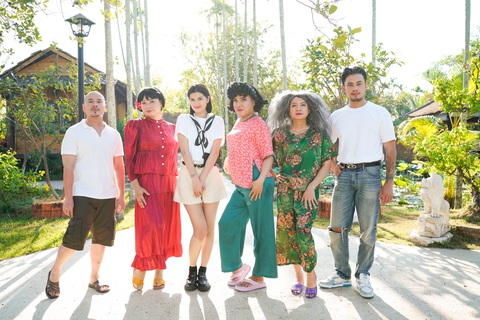 Cười ngả nghiêng với bộ ba lầy lội Duy Khương, Lê Nhân, Hữu Đằng trong 'Chợ tình'- Ảnh 5. Dàn diễn viên chính trong phim