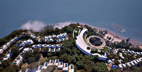 Ngân hàng xiết nợ chủ khu Greenhill Village - dự án từng được bà Trương Mỹ Lan mua rồi trả- Ảnh 1. Phối cảnh dự án Greenhill Village - Ảnh: Website DN