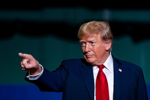 Ông Trump bị kết tội tác động thế nào đến bầu cử Mỹ?- Ảnh 1. Cựu tổng thống Mỹ Donald Trump - Ảnh: BLOOMBERG