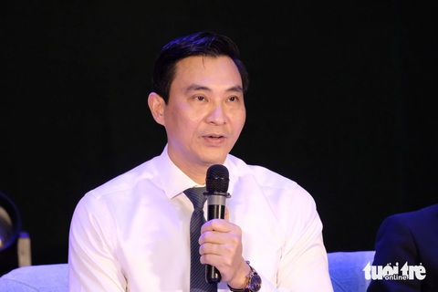 Ngành du lịch đang rất hot, năm 2025 cần khoảng 5,5 triệu lao động- Ảnh 2. PGS.TS Đinh Công Tuấn - phó hiệu trưởng Trường đại học Văn hóa Hà Nội - chia sẻ tại buổi tọa đàm - Ảnh: NGUYÊN BẢO