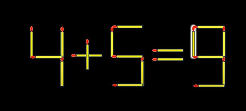 Thử tài IQ: Di chuyển một que diêm để 9x1=5/2 thành phép tính đúng- Ảnh 6.