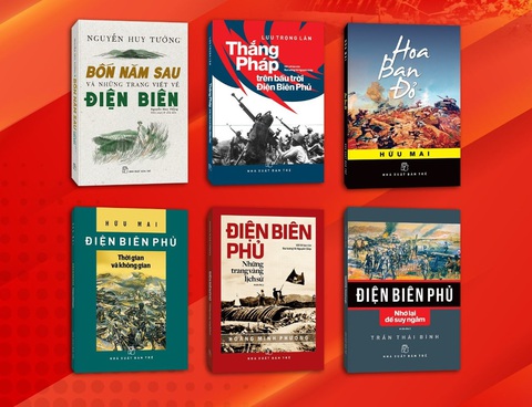 Bộ 6 quyển sách được giới thiệu lại nhân kỷ niệm 70 năm chiến thắng Điện Biên Phủ Bộ 6 quyển sách được giới thiệu lại nhân kỷ niệm 70 năm Chiến thắng Điện Biên Phủ