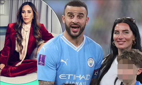 Kyle Walker muốn đến Saudi Arabia thi đấu để cùng vợ ‘chữa lành’- Ảnh 1. Kyle Walker và vợ Annie Kilner muốn hàn gắn sau những ồn ào với