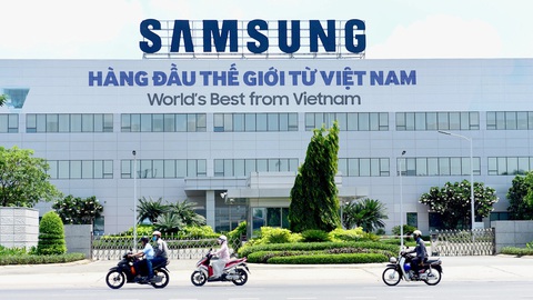 Nhiều ông lớn công nghệ sắp vào Việt Nam- Ảnh 1. Nhà máy Samsung trong Khu công nghệ cao, TP Thủ Đức, TP.HCM - Ảnh: QUANG ĐỊNH