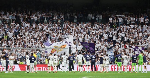 Barcelona thất bại, Real Madrid lần thứ 36 vô địch La Liga- Ảnh 1. Real Madrid lần thứ 36 lên ngôi vô địch La Liga - Ảnh: Real Madrid FC