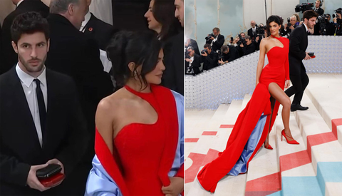 Eugenio Casnighi bức xúc vì anh cho rằng lý do bị ban tổ chức sa thải khỏi Met Gala 2024 là do anh đã tỏa sáng hơn Kylie Jenner trên thảm đỏ năm ngoái. Eugenio Casnighi bức xúc vì anh cho rằng lý do bị ban tổ chức sa thải khỏi Met Gala 2024 là do anh đã tỏa sáng hơn Kylie Jenner trên thảm đỏ năm ngoái. Video ghi lại khoảnh khắc này có hơn triệu lượt xem.