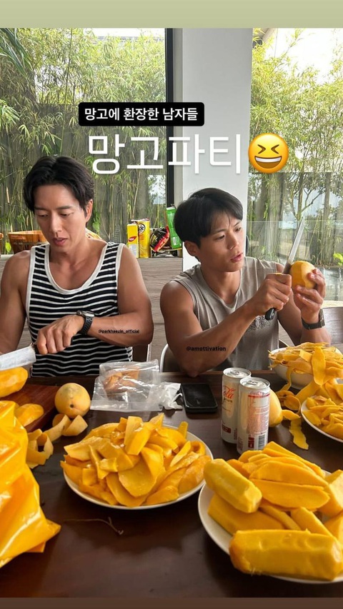 Park Hae Jin đến Việt Nam gọt xoài đến lên cơ bắp- Ảnh 3. Park Hae Jin đến Việt Nam gọt xoài đến lên cơ bắp- Ảnh 3.