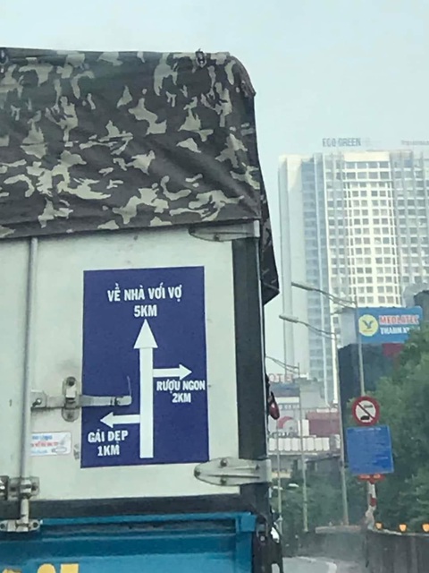 Ảnh vui 6-5: Biển chỉ dẫn... đường về nhà- Ảnh 1. Cái nào dễ nhất thì mình làm.