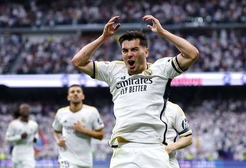 Đội bóng vĩnh cửu của Perez- Ảnh 1. Real Madrid vẫn thống trị Tây Ban Nha và có thể là cả châu Âu dù chưa đón Mbappe - Ảnh: Reuters