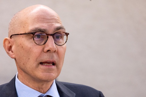 Cao ủy Liên Hiệp Quốc về Nhân quyền Volker Türk - Ảnh: REUTERS Cao ủy Liên Hiệp Quốc về nhân quyền Volker Türk - Ảnh: REUTERS