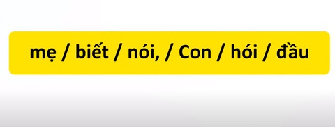 Thử tài tiếng Việt: Sắp xếp các từ sau thành câu có nghĩa (P85)- Ảnh 3. Thử tài tiếng Việt: Sắp xếp các từ sau thành câu có nghĩa (P85)- Ảnh 3.