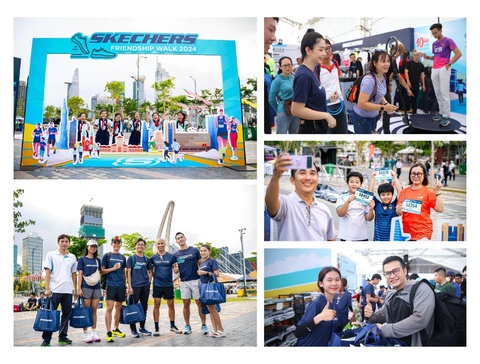 ‘Skechers Friendship Walk 2024’ - ngày hội thể thao gắn kết- Ảnh 2. ‘Skechers Friendship Walk 2024’ - ngày hội thể thao gắn kết- Ảnh 2.