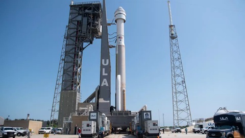 Tàu vũ trụ Starliner. Ảnh tư liệu: NASA Tàu vũ trụ Starliner - Ảnh tư liệu: NASA