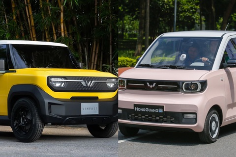 Khách Việt ấn tượng ô tô điện mini 235 triệu đồng/chiếc, VinFast bán xe sang Philippines- Ảnh 2. VinFast VF3 và Wuling Mini EV đang cạnh tranh trong phân khúc ô tô điện cỡ nhỏ