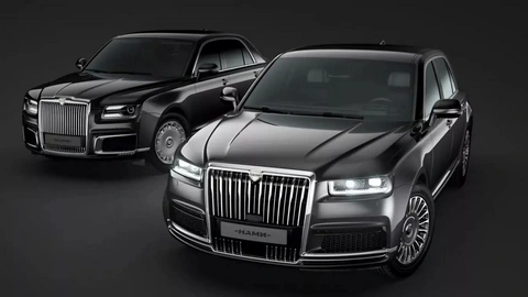 Aurus Senat 2025: Xe mới của tổng thống Nga, cải tiến theo gợi ý của tài xế ruột- Ảnh 1. Aurus Senat 2025 - chiếc limo mới của Tổng thống Nga Putin - Ảnh: Aurus